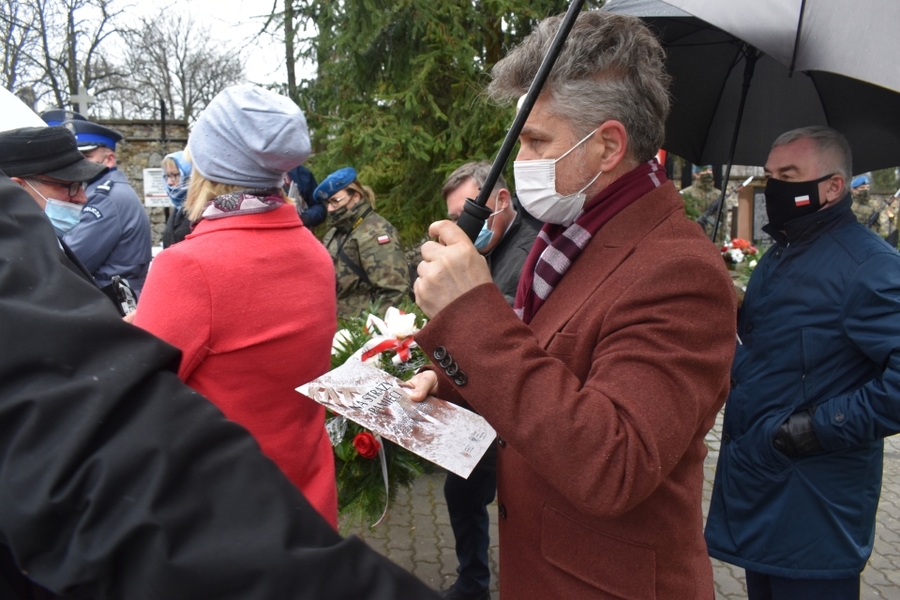 13.04.2021 w Kielcach upamiętniono 81. rocznicę zbrodni katyńskiej. Fot. Katarzyna Pronobis (IPN)