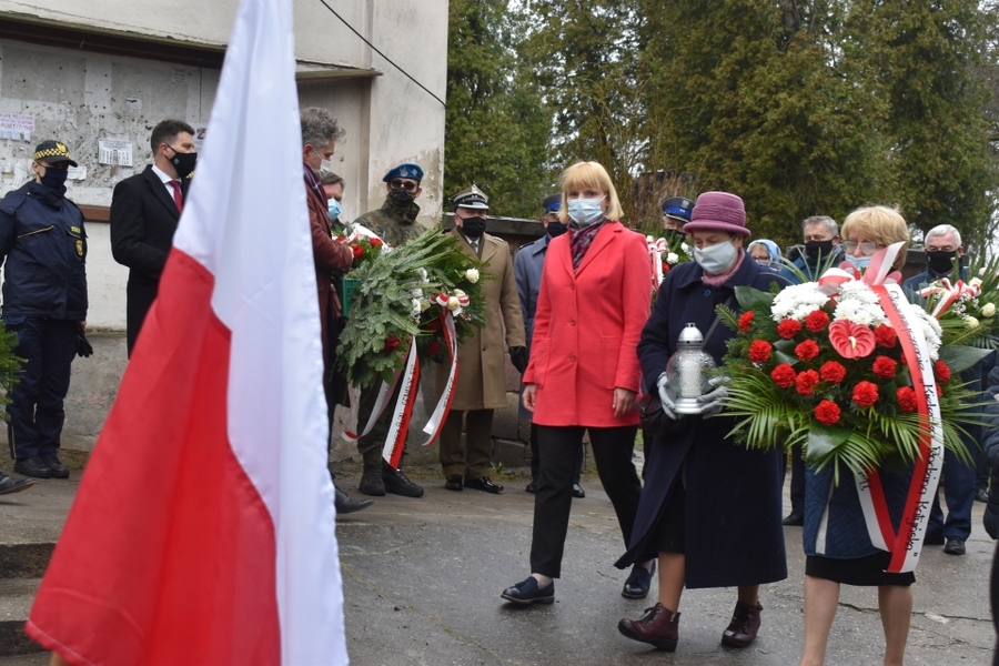 13.04.2021 w Kielcach upamiętniono 81. rocznicę zbrodni katyńskiej. Fot. Katarzyna Pronobis (IPN)