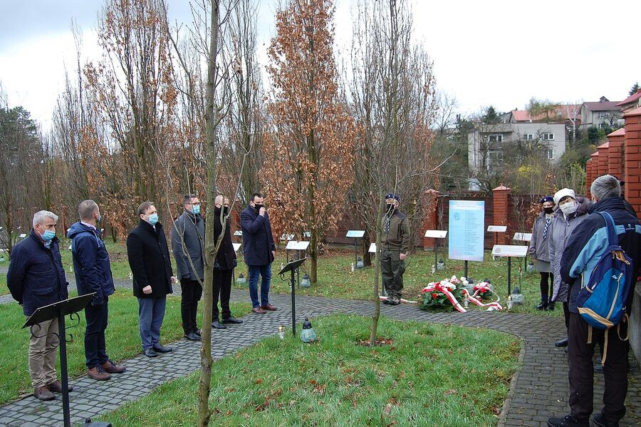 Wieliczka, 13.04.2021. Uroczystości katyńskie. Fot. IPN