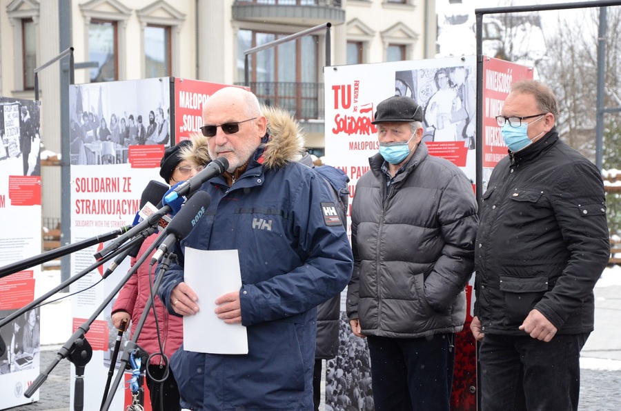 Wystawa „TU rodziła się »Solidarność«” w Zakopanem - fot. Żaneta Wierzgacz (IPN)