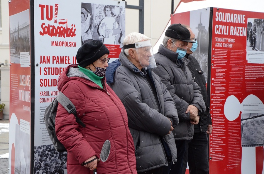 Wystawa „TU rodziła się »Solidarność«” w Zakopanem - fot. Żaneta Wierzgacz (IPN)