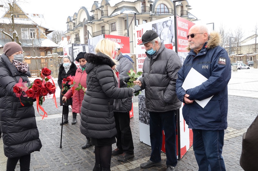 Wystawa „TU rodziła się »Solidarność«” w Zakopanem - fot. Żaneta Wierzgacz (IPN)