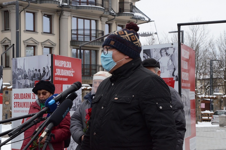 Wystawa „TU rodziła się »Solidarność«” w Zakopanem - fot. Żaneta Wierzgacz (IPN)