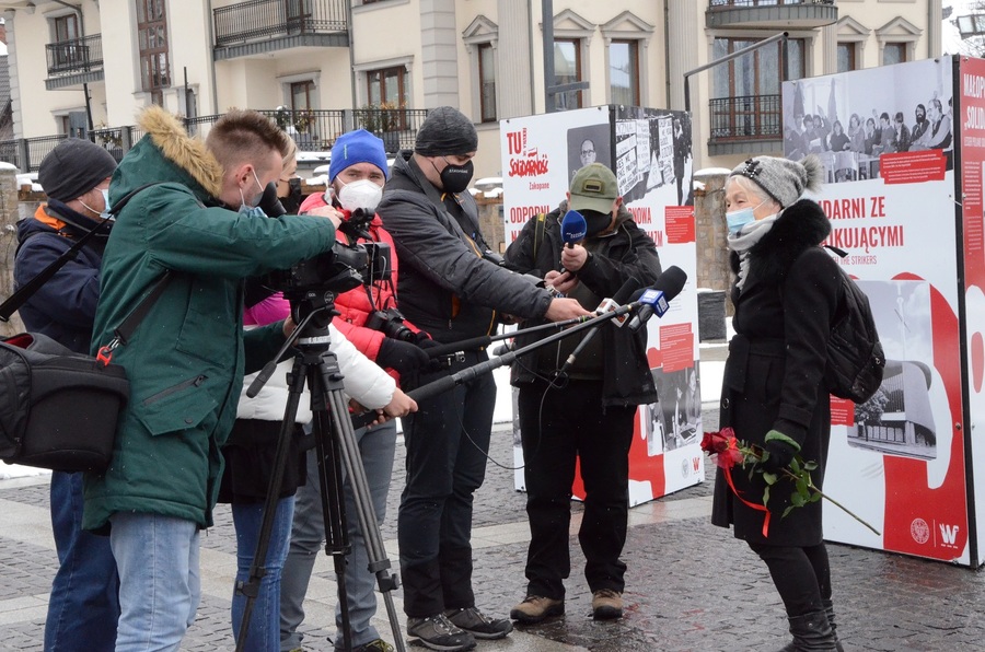 Wystawa „TU rodziła się »Solidarność«” w Zakopanem - fot. Żaneta Wierzgacz (IPN)