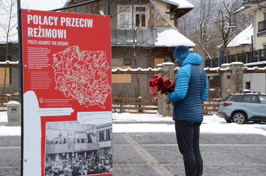 Wystawa „TU rodziła się »Solidarność«” w Zakopanem - fot. Żaneta Wierzgacz (IPN)