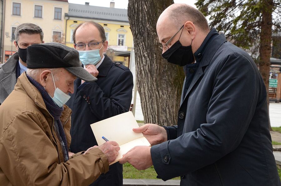 Wystawa „TU rodziła się Solidarność Rolników” w Nowym Targu. Fot. Janusz Ślęzak (IPN)