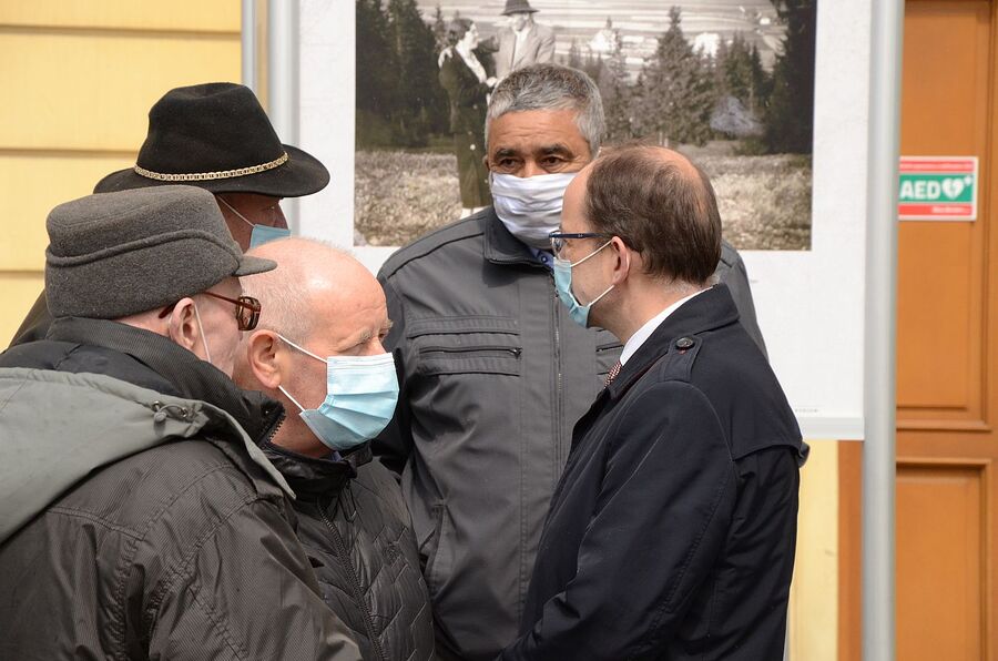 Wystawa „TU rodziła się Solidarność Rolników” w Nowym Targu. Fot. Janusz Ślęzak (IPN)