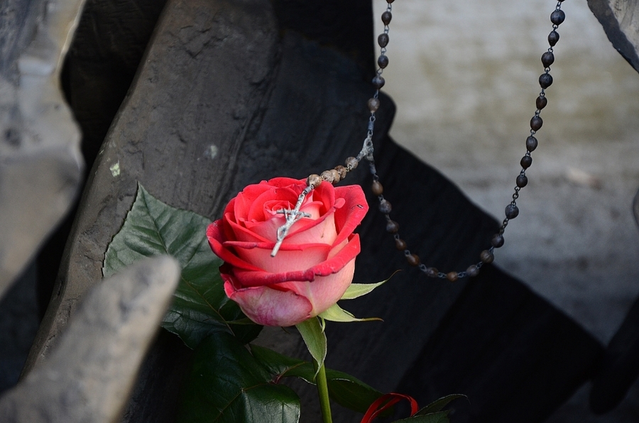 61. rocznica obrony Krzyża Nowohuckiego. Fot. Janusz Ślęzak (IPN)