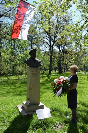51. rocznica śmierci gen. Władysława Andersa. Fot. Monika Wojtyca (IPN)
