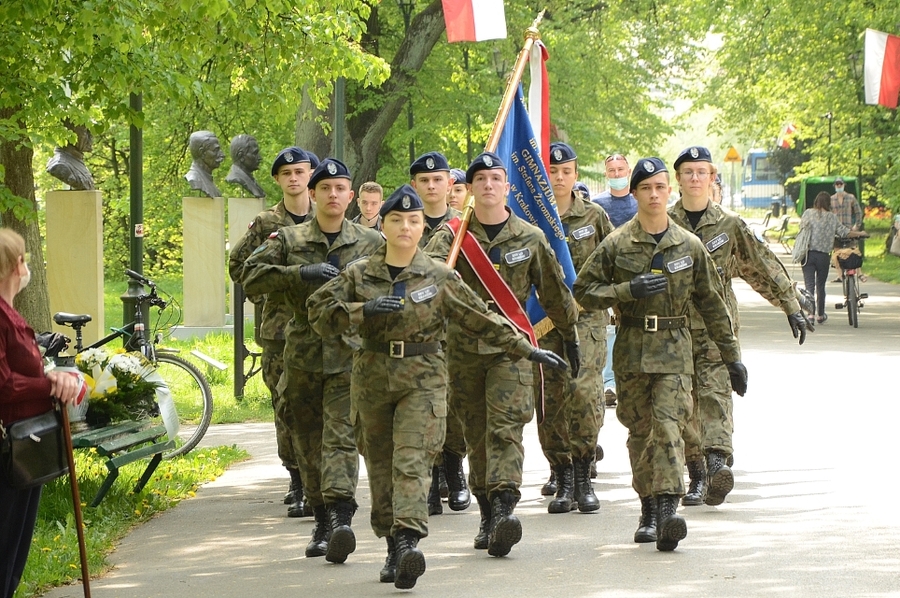 120. rocznica urodzin rtm. Pileckiego i 40. rocznica zamachu na Jana Pawła II. Fot. Janusz Ślęzak (IPN)