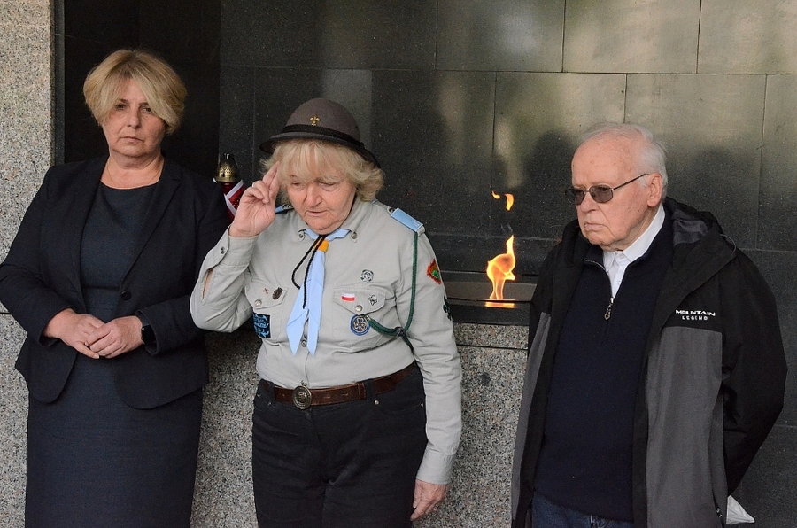 77. rocznica rozstrzelania 40 Polaków w Krakowie. Fot. Janusz Ślęzak (IPN)