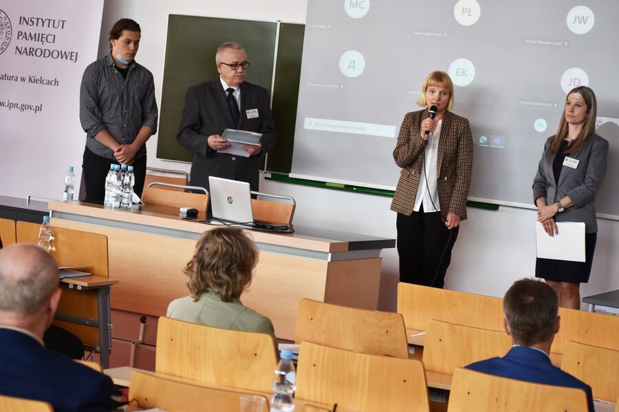 Kielce. Międzynarodowa konferencja naukowa nt. formacji policyjnych. Fot. Katarzyna Pronobis (IPN)