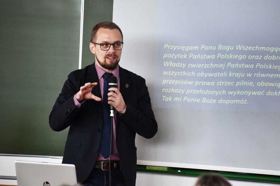 Kielce. Międzynarodowa konferencja naukowa nt. formacji policyjnych. Fot. Katarzyna Pronobis (IPN)