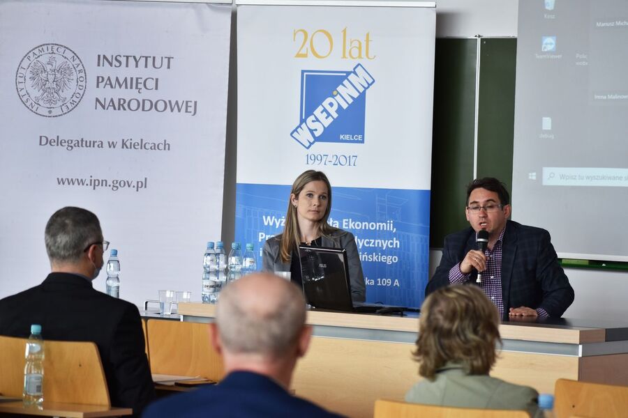 Kielce. Międzynarodowa konferencja naukowa nt. formacji policyjnych. Fot. Katarzyna Pronobis (IPN)