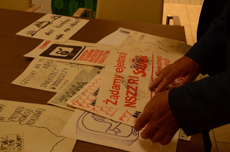 Wystawa „TU rodziła się Solidarność rolników” w Zakliczynie, fot. Żaneta Wierzgacz (IPN)