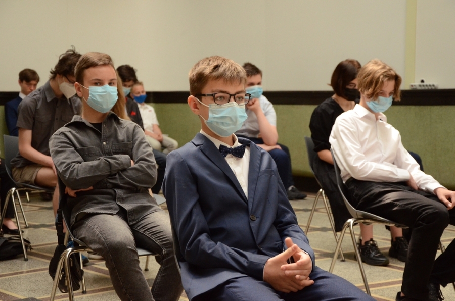 11.06.2021, Kraków. Uroczystość wręczenia nagród laureatom małopolskiego konkursu „Polscy żołnierze w obronie wolnego świata 1939-1940”. Fot. Janusz Ślęzak (IPN)