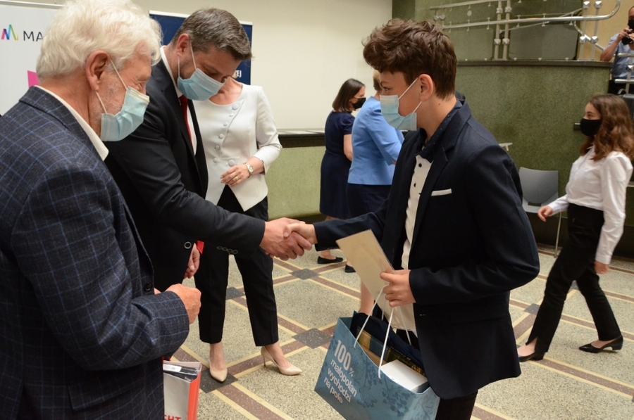 11.06.2021, Kraków. Uroczystość wręczenia nagród laureatom małopolskiego konkursu „Polscy żołnierze w obronie wolnego świata 1939-1940”. Fot. Janusz Ślęzak (IPN)