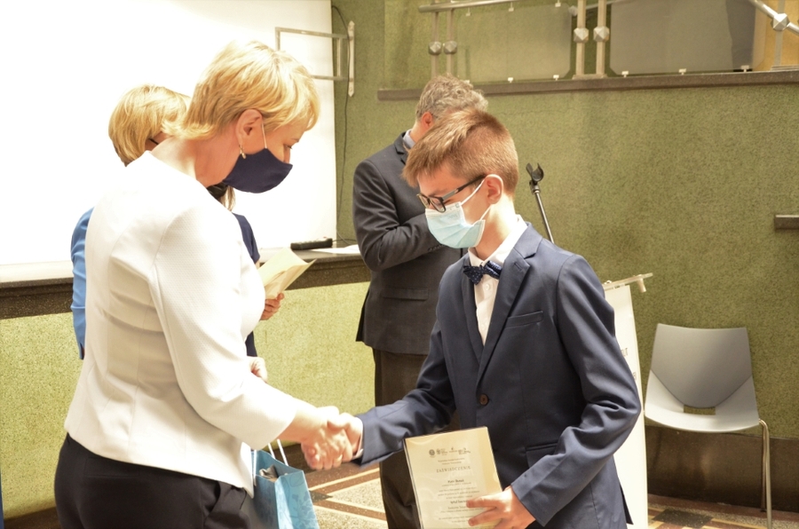 11.06.2021, Kraków. Uroczystość wręczenia nagród laureatom małopolskiego konkursu „Polscy żołnierze w obronie wolnego świata 1939-1940”. Fot. Janusz Ślęzak (IPN)