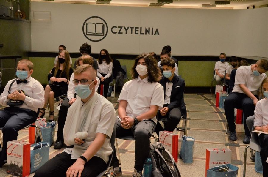 11.06.2021, Kraków. Uroczystość wręczenia nagród laureatom małopolskiego konkursu „Polscy żołnierze w obronie wolnego świata 1939-1940”. Fot. Janusz Ślęzak (IPN)