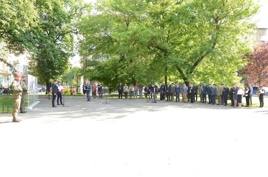 81. rocznica pierwszego masowego transportu Polaków do KL Auschwitz. Uroczystości w Krakowie. Fot. Janusz Ślęzak (IPN)