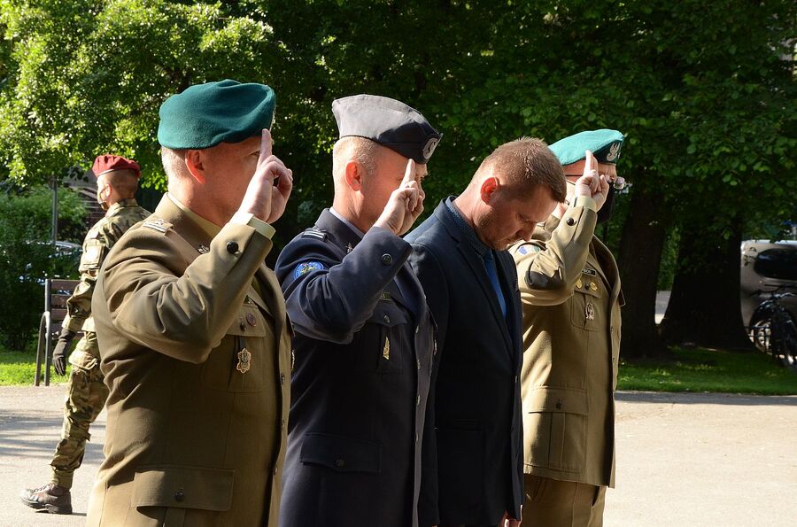 81. rocznica pierwszego masowego transportu Polaków do KL Auschwitz. Uroczystości w Krakowie. Fot. Janusz Ślęzak (IPN)