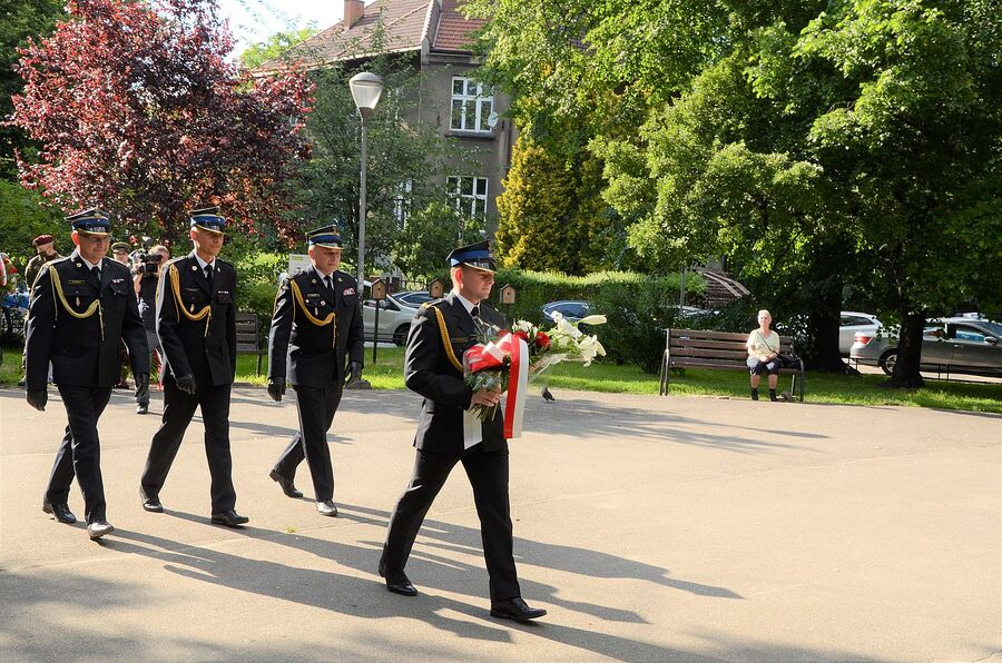 81. rocznica pierwszego masowego transportu Polaków do KL Auschwitz. Uroczystości w Krakowie. Fot. Janusz Ślęzak (IPN)