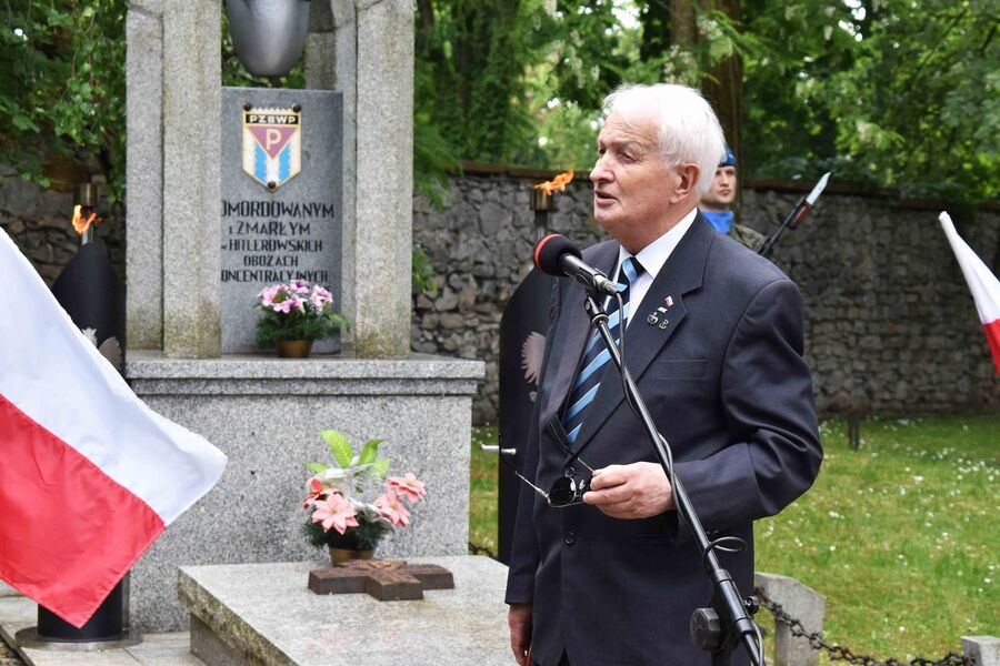 Kieleckie obchody Narodowego Dnia Pamięci Ofiar Niemieckich Nazistowskich Obozów Koncentracyjnych i Obozów Zagłady. Fot. Katarzyna Pronobis (IPN)