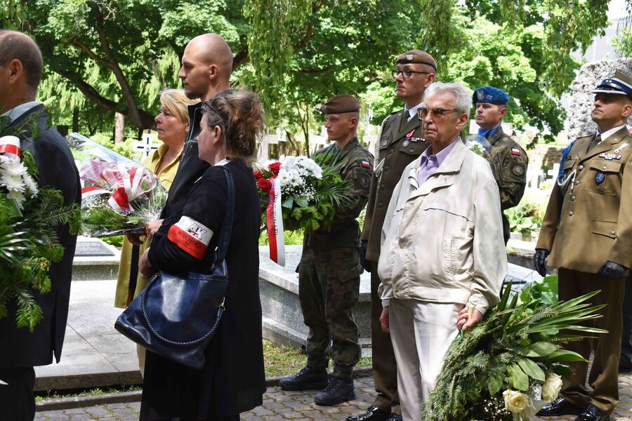 Kieleckie obchody Narodowego Dnia Pamięci Ofiar Niemieckich Nazistowskich Obozów Koncentracyjnych i Obozów Zagłady. Fot. Katarzyna Pronobis (IPN)