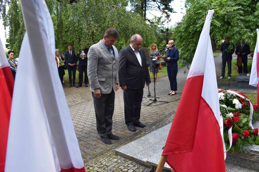 Kieleckie obchody Narodowego Dnia Pamięci Ofiar Niemieckich Nazistowskich Obozów Koncentracyjnych i Obozów Zagłady. Fot. Katarzyna Pronobis (IPN)