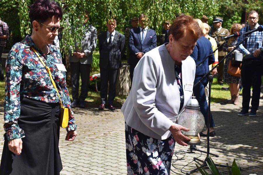 Kieleckie obchody Narodowego Dnia Pamięci Ofiar Niemieckich Nazistowskich Obozów Koncentracyjnych i Obozów Zagłady. Fot. Katarzyna Pronobis (IPN)