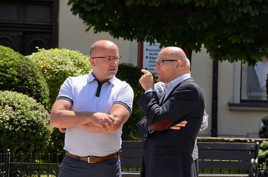 Nowy Sącz, 15.06.2021. Otwarcie wystawy „Gorzki pokój. Traktat ryski 1921”. Fot. Janusz Ślęzak (IPN)