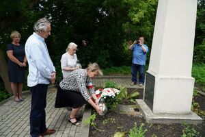 Kraków upamiętnił ofiary pierwszej publicznej egzekucji przeprowadzonej przez Niemców w Krakowie - fot. Żaneta Wierzgacz (IPN)
