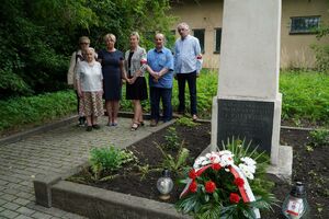 Kraków upamiętnił ofiary pierwszej publicznej egzekucji przeprowadzonej przez Niemców w Krakowie - fot. Żaneta Wierzgacz (IPN)