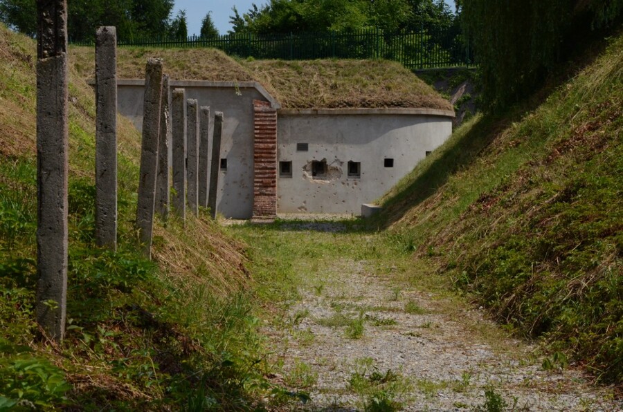 Upamiętnienie ofiar zbiorowych egzekucji na terenie Fortu 49 „Krzesławice” w Krakowie - fot. Żaneta Wierzgacz (IPN)