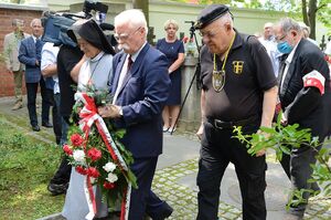 78. rocznica krwawej niedzieli na Wołyniu. Uroczystości w Krakowie. Fot. Janusz Ślęzak (IPN)