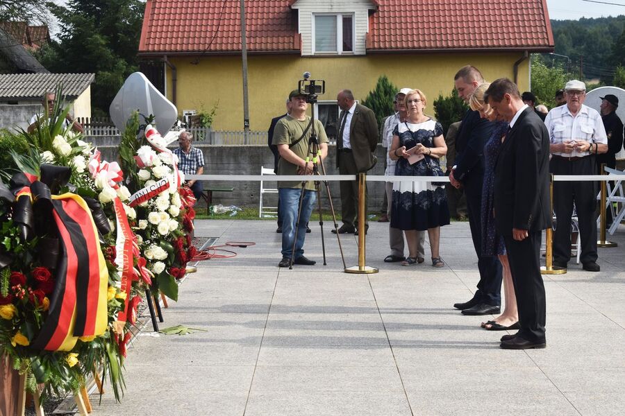 12.07.2021. Obchody Dnia Walki i Męczeństwa Wsi Polskiej w Michniowie. Fot. Katarzyna Pronobis (IPN)
