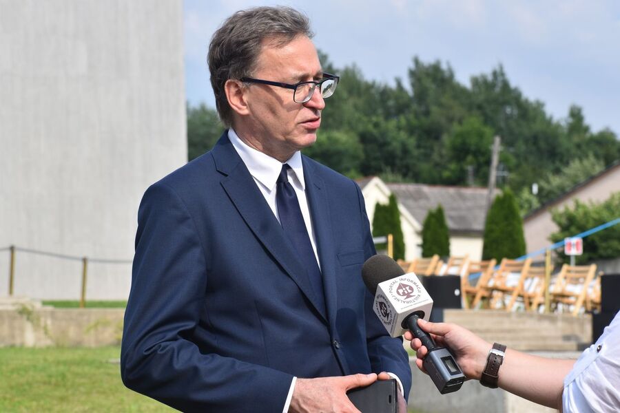 12.07.2021. Obchody Dnia Walki i Męczeństwa Wsi Polskiej w Michniowie. Fot. Katarzyna Pronobis (IPN)