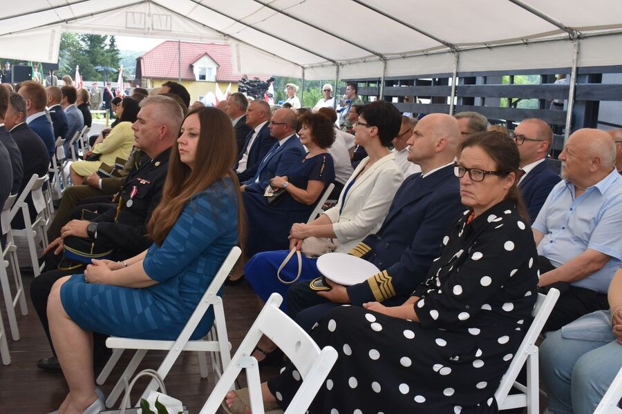 12.07.2021. Obchody Dnia Walki i Męczeństwa Wsi Polskiej w Michniowie. Fot. Katarzyna Pronobis (IPN)