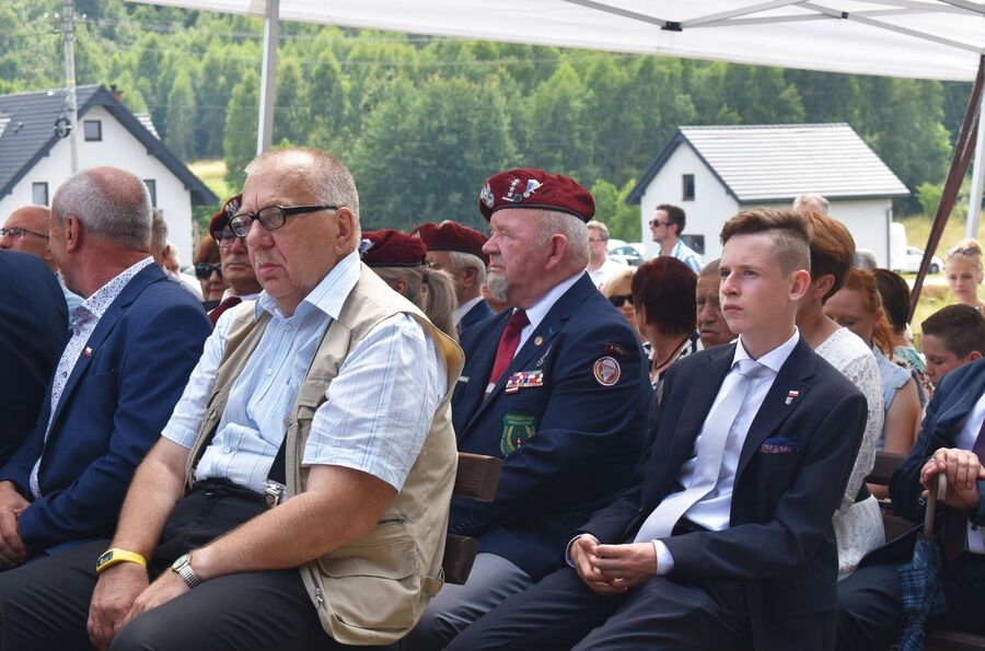 12.07.2021. Obchody Dnia Walki i Męczeństwa Wsi Polskiej w Michniowie. Fot. Katarzyna Pronobis (IPN)