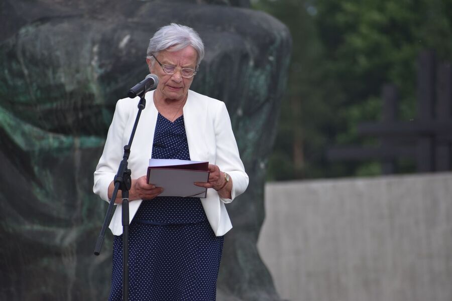 12.07.2021. Obchody Dnia Walki i Męczeństwa Wsi Polskiej w Michniowie. Fot. Katarzyna Pronobis (IPN)