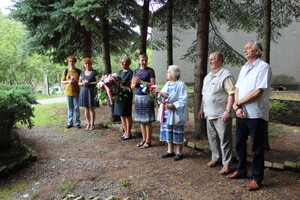Uroczystość w 77. rocznicę wymordowania polskich robotników niemieckiego obozu „Liban” w Krakowie – fot. Żaneta Wierzgacz (IPN)