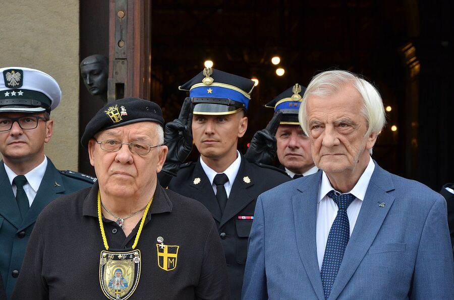 Krakowskie uroczystości w 77. rocznicę wybuchu powstania warszawskiego. Fot. Janusz Ślęzak (IPN)