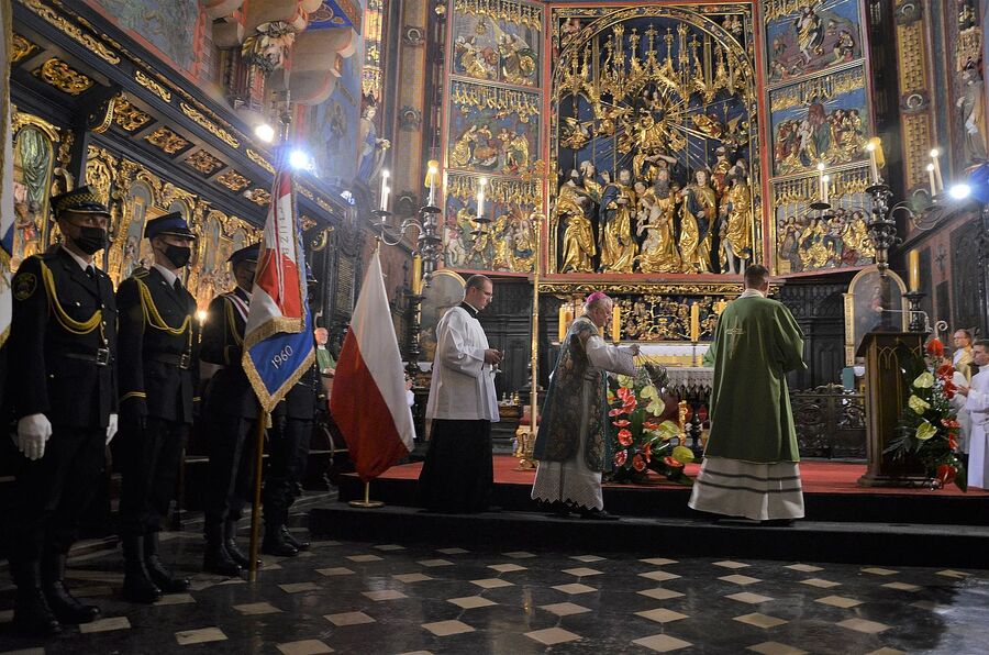 Krakowskie uroczystości w 77. rocznicę wybuchu powstania warszawskiego. Fot. Janusz Ślęzak (IPN)