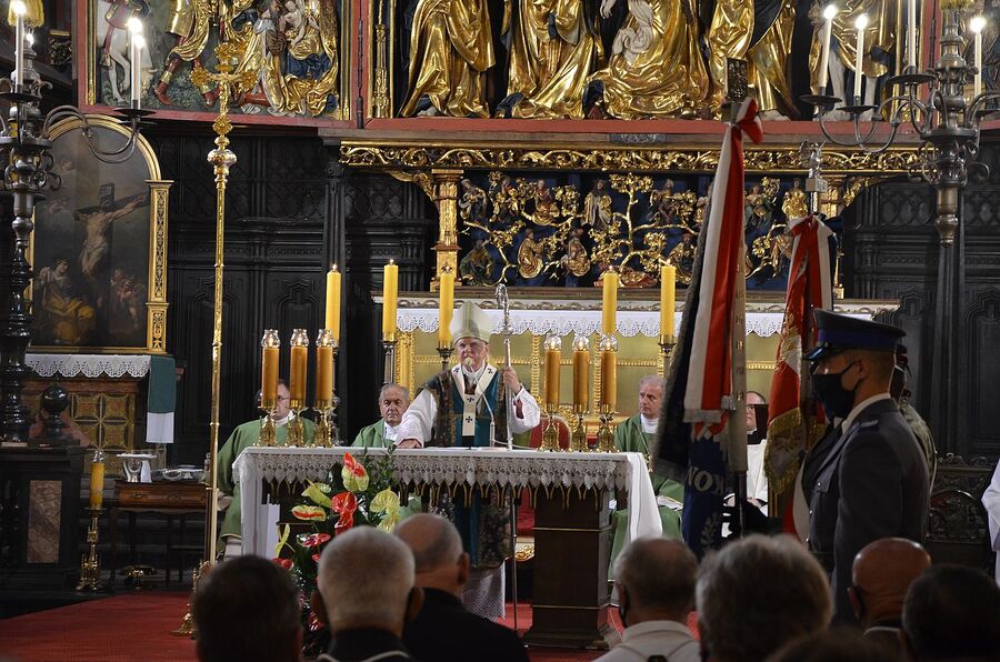 Krakowskie uroczystości w 77. rocznicę wybuchu powstania warszawskiego. Fot. Janusz Ślęzak (IPN)