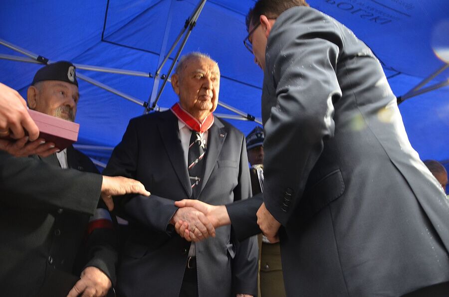 Krakowskie uroczystości w 77. rocznicę wybuchu powstania warszawskiego. Fot. Janusz Ślęzak (IPN)