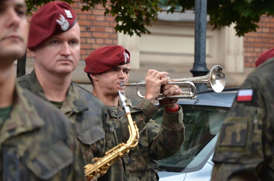 Krakowskie uroczystości w 77. rocznicę wybuchu powstania warszawskiego. Fot. Janusz Ślęzak (IPN)