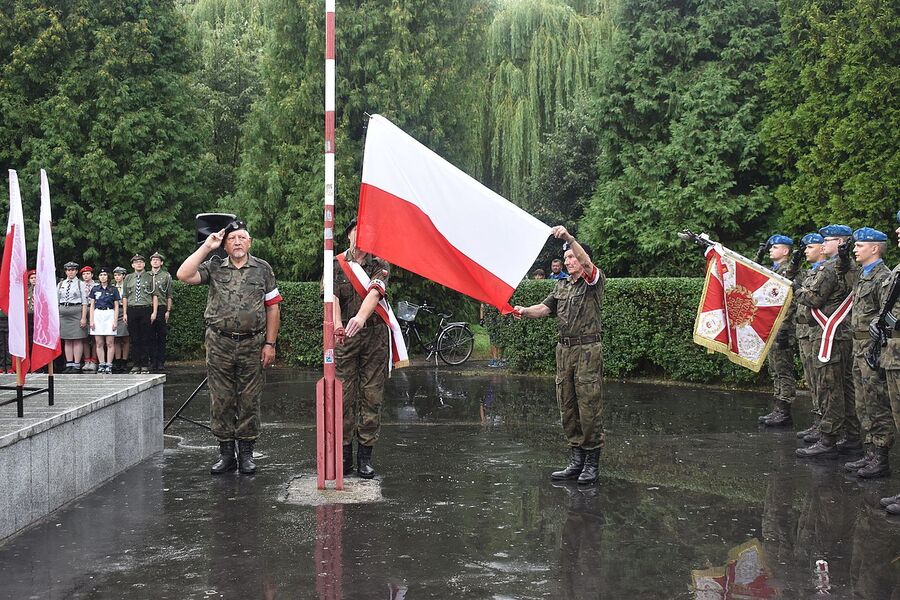 W Kielcach upamiętniono 77. rocznicę wybuchu powstania warszawskiego. Fot. Jakub Mularczyk (IPN)