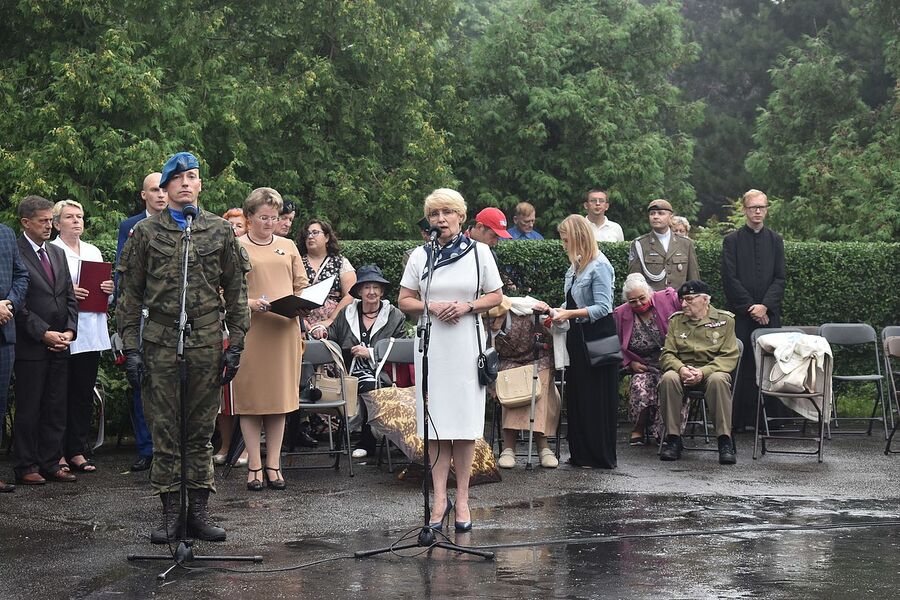 W Kielcach upamiętniono 77. rocznicę wybuchu powstania warszawskiego. Fot. Jakub Mularczyk (IPN)