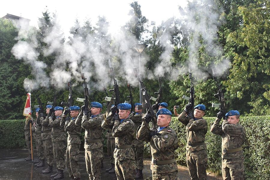 W Kielcach upamiętniono 77. rocznicę wybuchu powstania warszawskiego. Fot. Jakub Mularczyk (IPN)