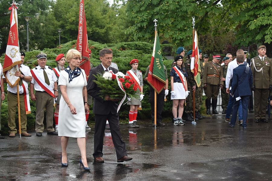 W Kielcach upamiętniono 77. rocznicę wybuchu powstania warszawskiego. Fot. Jakub Mularczyk (IPN)